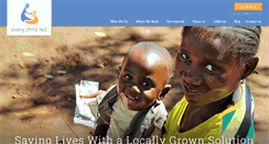 Desktop Screenshot of everychildfed.org